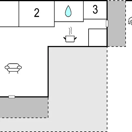 Three-bedroom Holiday In Vaggerlose * Bøtø By